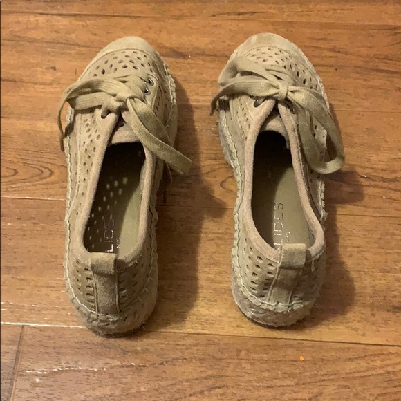New! Tan espadrille sneakers size 5.5 - Picture 3 of 5